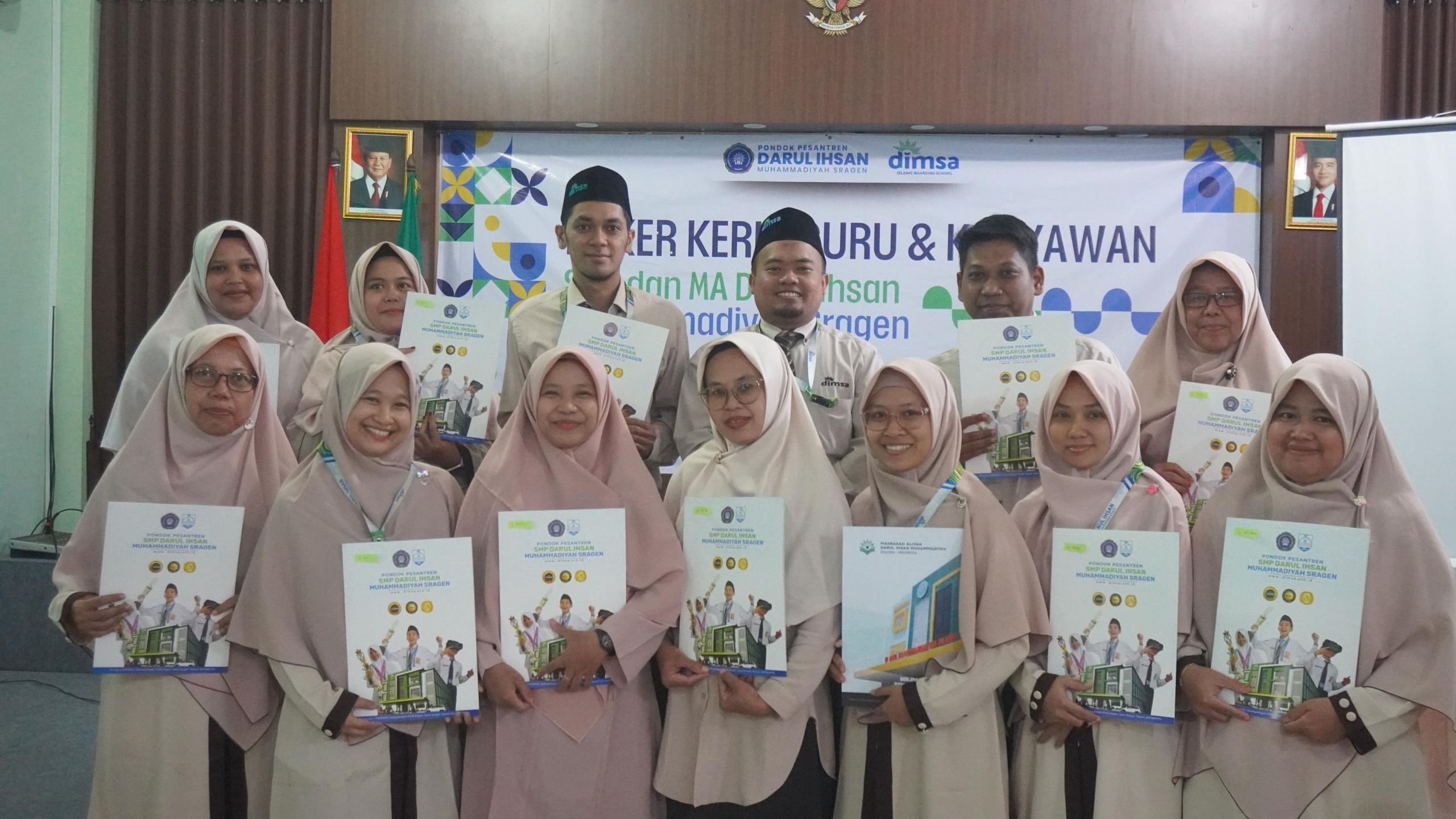 Raker Guru dan Karyawan DIMSA Tekankan Peningkatan Layanan dan Daya Saing Sekolah